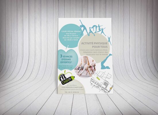 AFFICHE Fit Caen'P
